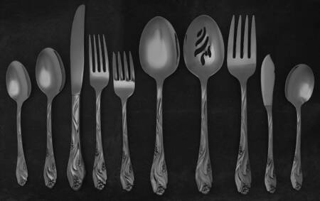 Lorilei (Stainless) 45 Piece Starter Set