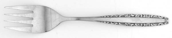Love Story (Stainless) Medium Solid Cold Meat Serving Fork