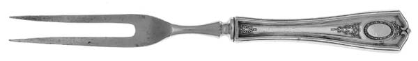 Louis XVI (Silverplate, 1911) Small Steak Carving Fork with Stainless Prongs