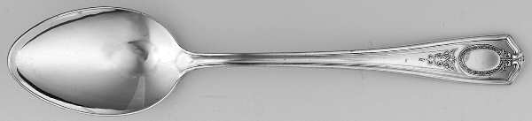 Louis XVI (Silverplate, 1911) Place/Oval Soup Spoon