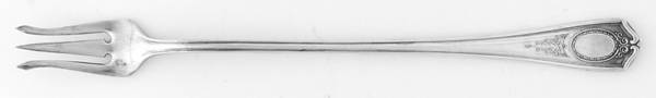 Louis XVI (Silverplate, 1911) Long Handle Pickle/Olive Fork