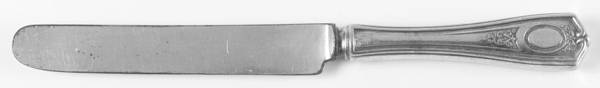 Louis XVI (Silverplate, 1911) Blunt Hollow Knife with Bolster