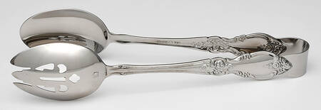 Louisiana (Stainless) Salad Tongs Solid HC