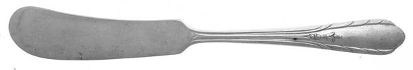 Lynnwood-Memory (Silverplate, 1934) Flat Handle Butter Spreader