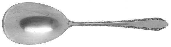 Madelon (Silverplate, 1935) Solid Salad Serving Spoon