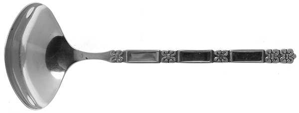 Madrid-No Black (Stainless) Solid Gravy Ladle