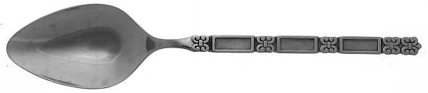 Madrid-No Black (Stainless) Tablespoon (Serving Spoon)