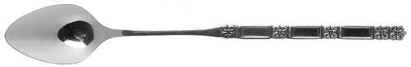 Madrid-No Black (Stainless) Iced Tea Spoon