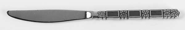 Madrid-Black Accent (Stainless) Modern Hollow Knife