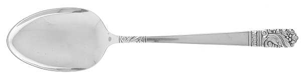 Mansion House (Sterling, 1948, Bright Finish) Tablespoon (Serving Spoon)