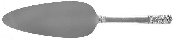 Mansion House (Sterling, 1948, Bright Finish) Pie Server with Stainless Blade