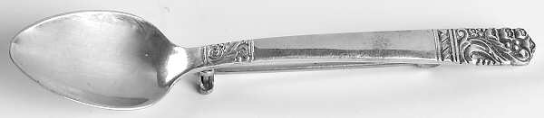 Mansion House (Sterling, 1948, Bright Finish) Lapel Pin