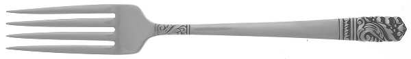 Mansion House (Sterling, 1948, Bright Finish) Fork