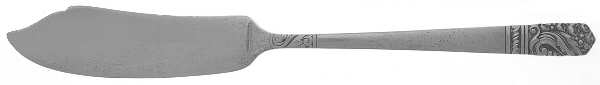 Mansion House (Sterling, 1948, Bright Finish) Flat Handle Master Butter Knife