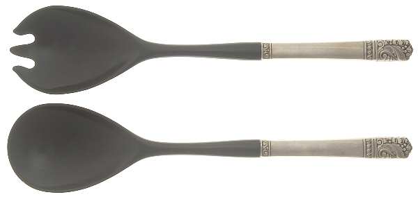 Mansion House (Sterling, 1948, Bright Finish) Plastic Bowl 2-Piece Salad Set