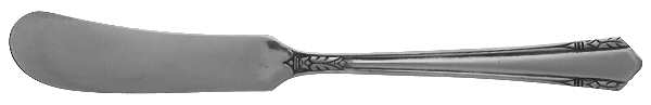 Malibu (Silverplate, 1934) Flat Handle Butter Spreader