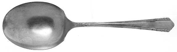 Malibu (Silverplate, 1934) Solid Smooth Casserole Spoon