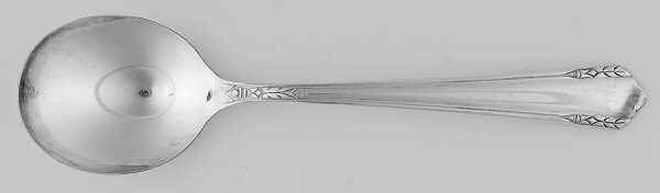 Malibu (Silverplate, 1934) Round Bowl Soup Spoon (Gumbo)