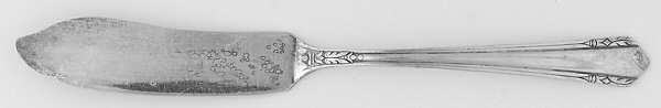 Malibu (Silverplate, 1934) Flat Handle Master Butter Knife