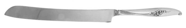 Magic Moment (Silverplate, 1958) Wedding Cake Knife with Stainless Blade HC