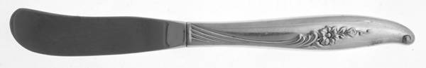 Magic Moment (Silverplate, 1958) Butter Spreader Hollow Hdl-Paddle/Stainless Blade