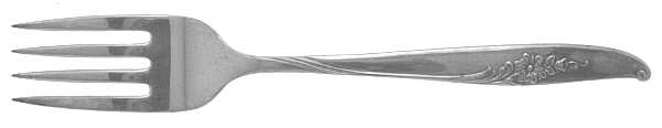 Magic Moment (Silverplate, 1958) Individual Salad Fork