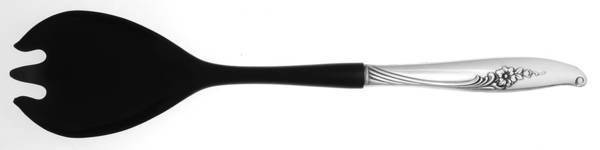 Magic Moment (Silverplate, 1958) Salad Serving Fork with Plastic Prongs