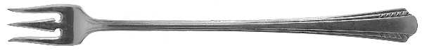 Mansfield (Silverplate, 1932) Cocktail/Seafood Fork