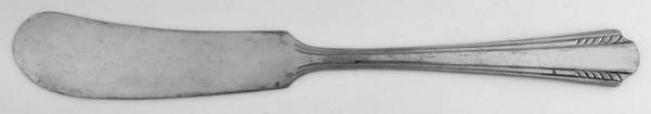 Mansfield (Silverplate, 1932) Flat Handle Butter Spreader