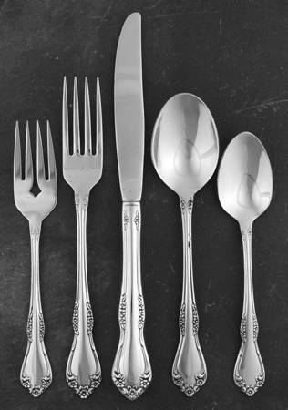 Mansfield (Stainless) 5 Piece Place Setting