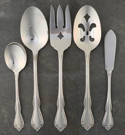 Mansfield (Stainless) 5 Piece Hostess Set