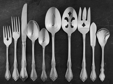Mansfield (Stainless) 45 Piece Starter Set