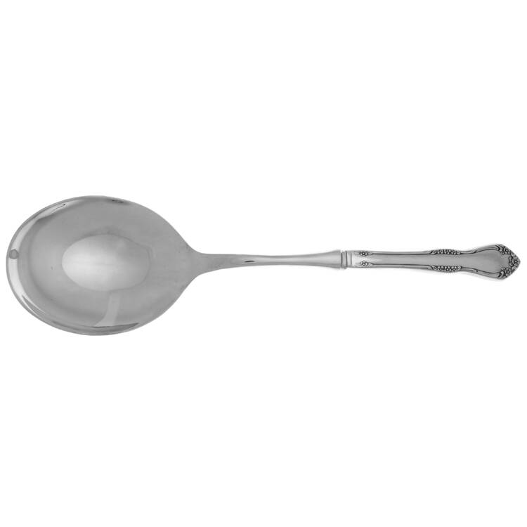 Mansfield (Stainless) Casserole Spoon with Smooth Stainless Bowl HC