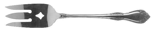Mansfield (Stainless) Medium Solid Cold Meat Serving Fork