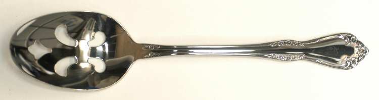 Mansfield (Stainless) Pierced Tablespoon (Serving Spoon)