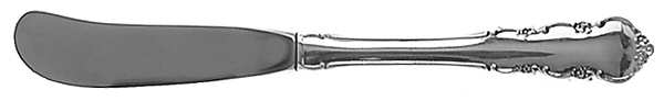 Martinique (Sterling, 1967) Butter Spreader Hollow Hdl-Paddle/Stainless Blade by Oneida Silver