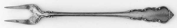 Martinique (Sterling, 1967) Short Handle Pickle/Olive Fork by Oneida Silver