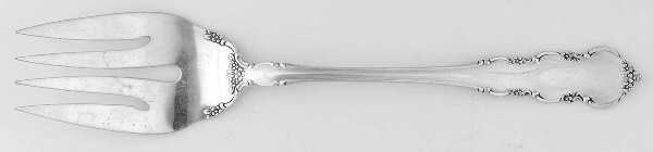 Medium Solid Cold Meat Serving Fork