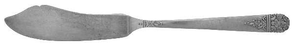 Margate (Silverplate, 1938) Flat Handle Master Butter Knife