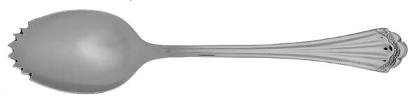 Marquette (Stainless) Fruit/Orange Spoon Individual, Serrated Bowl HC