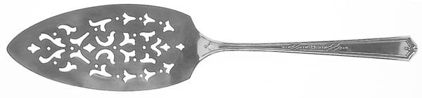 Mary Stuart (Silverplate, 1927) Solid Pierced Pie Server