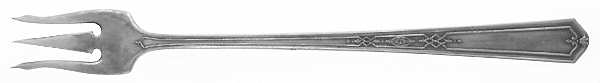 Mary Stuart (Silverplate, 1927) Short Handle Pickle/Olive Fork
