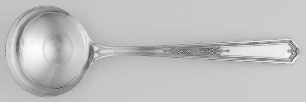 Mary Stuart (Silverplate, 1927) Round Bowl Soup Spoon (Bouillon)