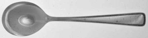 Mayflower (Silverplate, 1928) Round Bowl Soup Spoon (Gumbo)