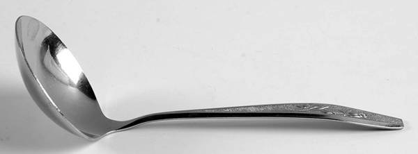 Maybrook (Stainless) Solid Gravy Ladle by Oneida Silver