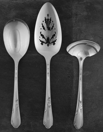 Meadowbrook (Silverplate, 1936) 3 Piece Completer Set