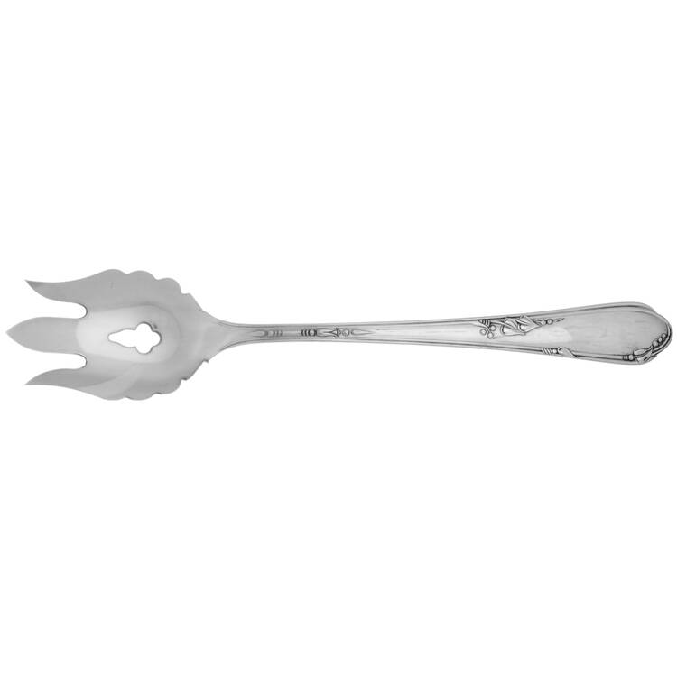 Meadowbrook (Silverplate, 1936) Vegetable Serving Fork Solid  HC