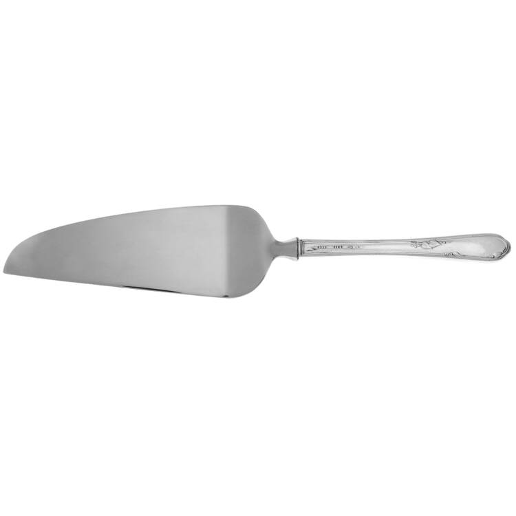 Meadowbrook (Silverplate, 1936) Pie and Cake Server with Stainless Blade HC