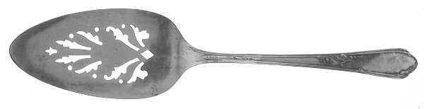 Meadowbrook (Silverplate, 1936) Solid Pierced Pie Server