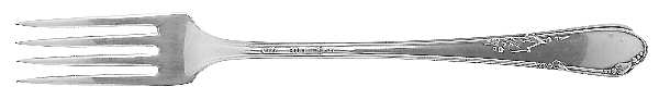Meadowbrook (Silverplate, 1936) Grille Fork (Viande)